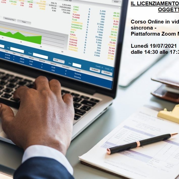 LICENZIAMENTO PER MOTIVO OGGETTIVO